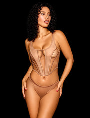Nakeds 2.0 Toffee Corset Set