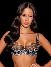 Addison Zebra Bra