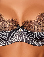 Addison Zebra 3 Piece Lingerie Set