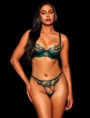 Charlotta Emerald Bra