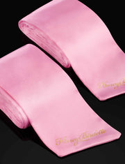 Clara Satin Ties Pink
