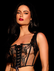 Eleanor Black Corset