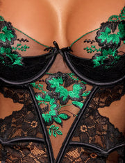 Everly Emerald Bustier