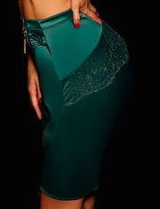 Gloria Emerald Skirt