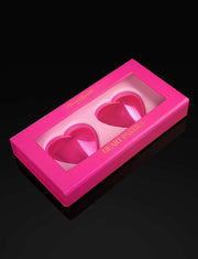 Heart Pasties Hot Pink