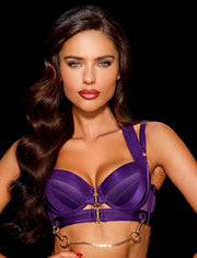 Kukuro Purple Bra