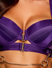 Kukuro Purple Bra