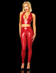 Latex 2.0 Red Leggings