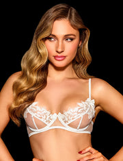 Lucinda Ivory Bra & Bottom Lingerie Set