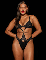 Maia Black One Piece