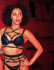 Shibari Black Suspender