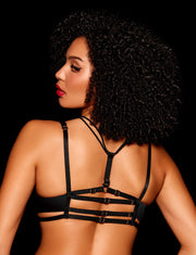 Shibari Black Bra