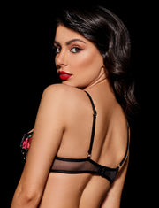 Valeria Black Bra