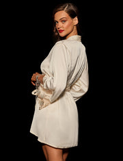 Whitney Ivory Robe