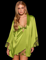 Whitney Chartreuse Robe