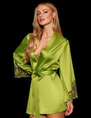 Whitney Chartreuse Robe