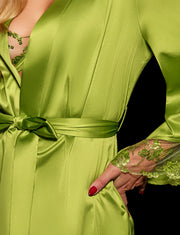 Whitney Chartreuse Robe