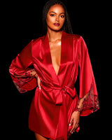 Whitney Sparkling Red Robe