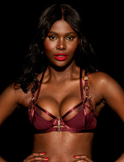 Jowal Port Wine Bra