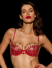 Ruby Red Bra