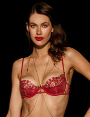Ruby Red Bra