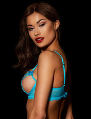 Sabrina Turquoise Bra