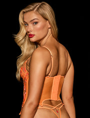 Solis Neon Orange Bustier